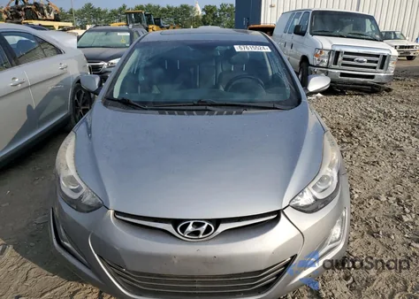 2015 Hyundai Elantra Se из США, поврежденный, VIN KMHDH4AE9FU343432